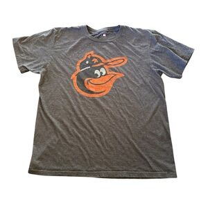 Unisex MLB Baltimore Orioles Gray T-Shirt